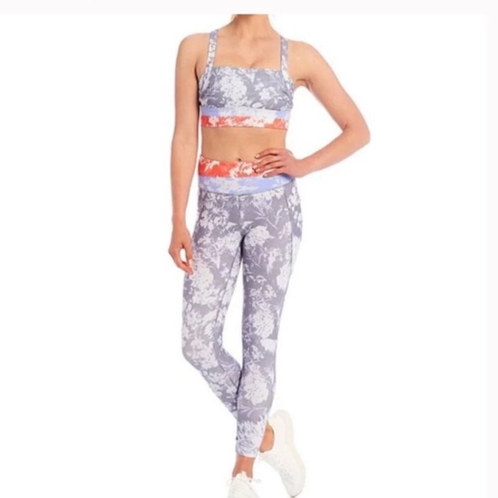 New Free People Movement Wave Rider Sports Bra In Twilight Combo XS - Picture 4 of 13